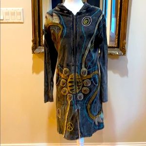 Rising International Boho Duster Hoodie XL